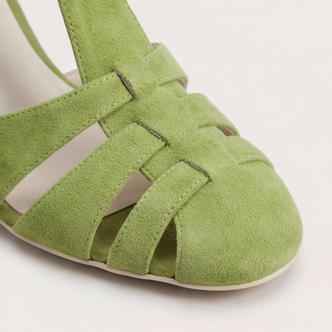 Jackeline | Zapatos de taco con tira y punta cerrada