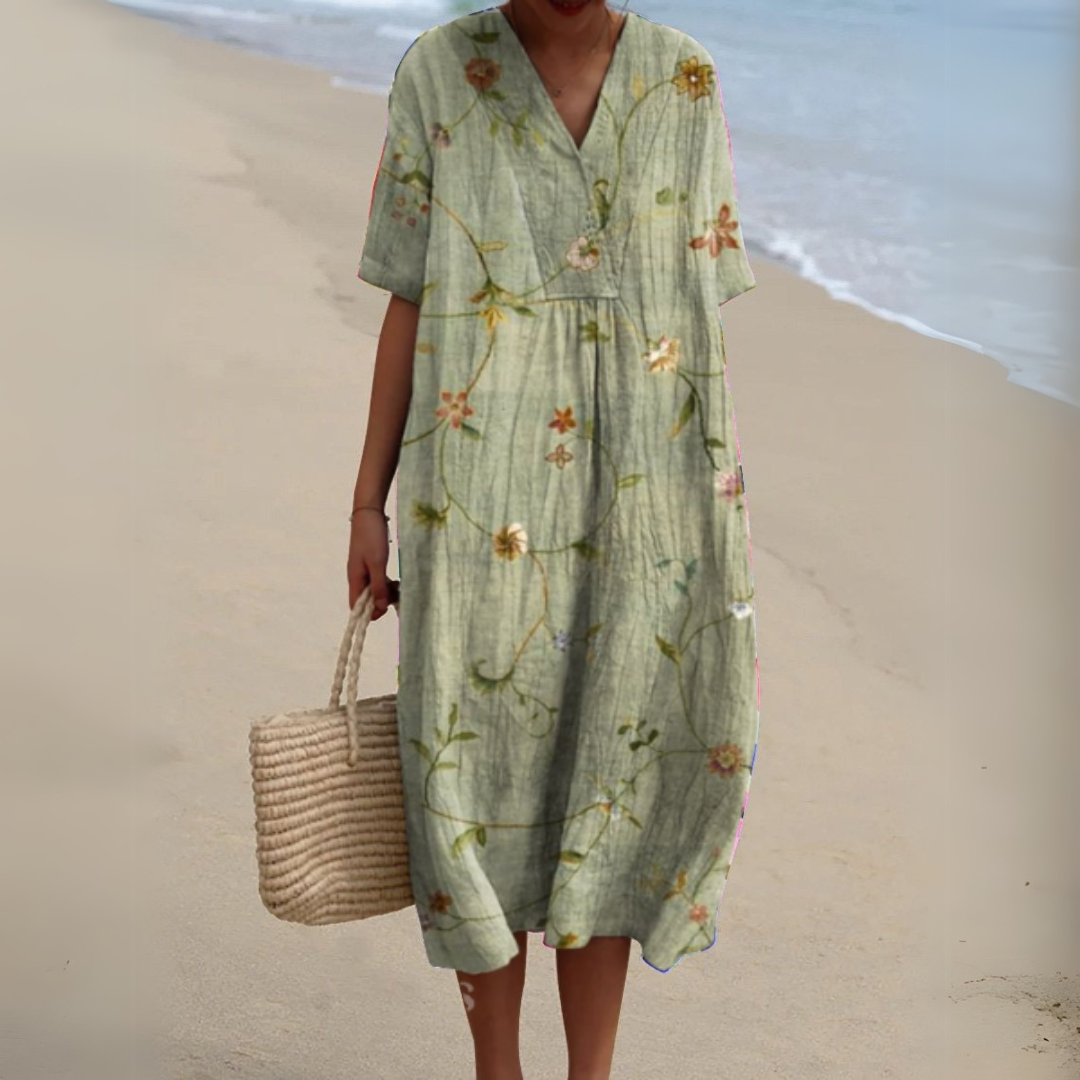 Natalia | Vestido Floral Elegante