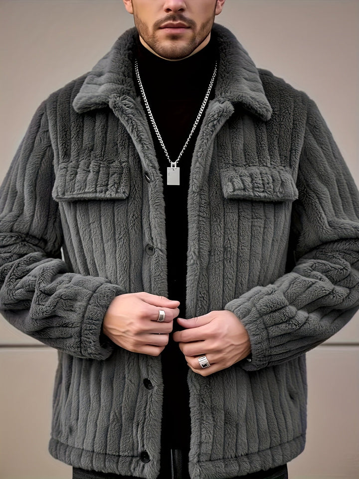 Jairo | Chaqueta texturada con botones