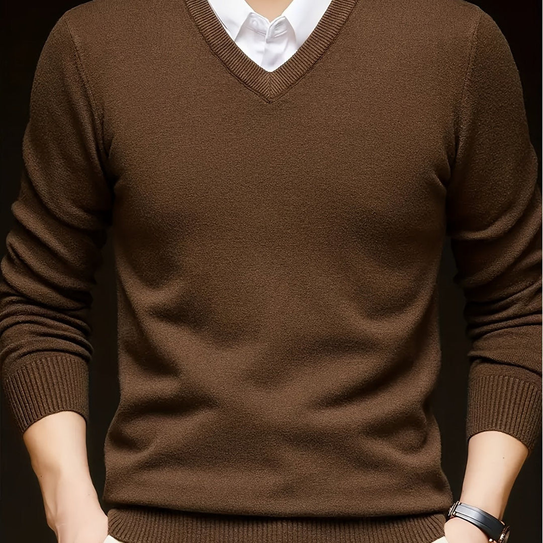 Germán | Sweater cuello V para hombre