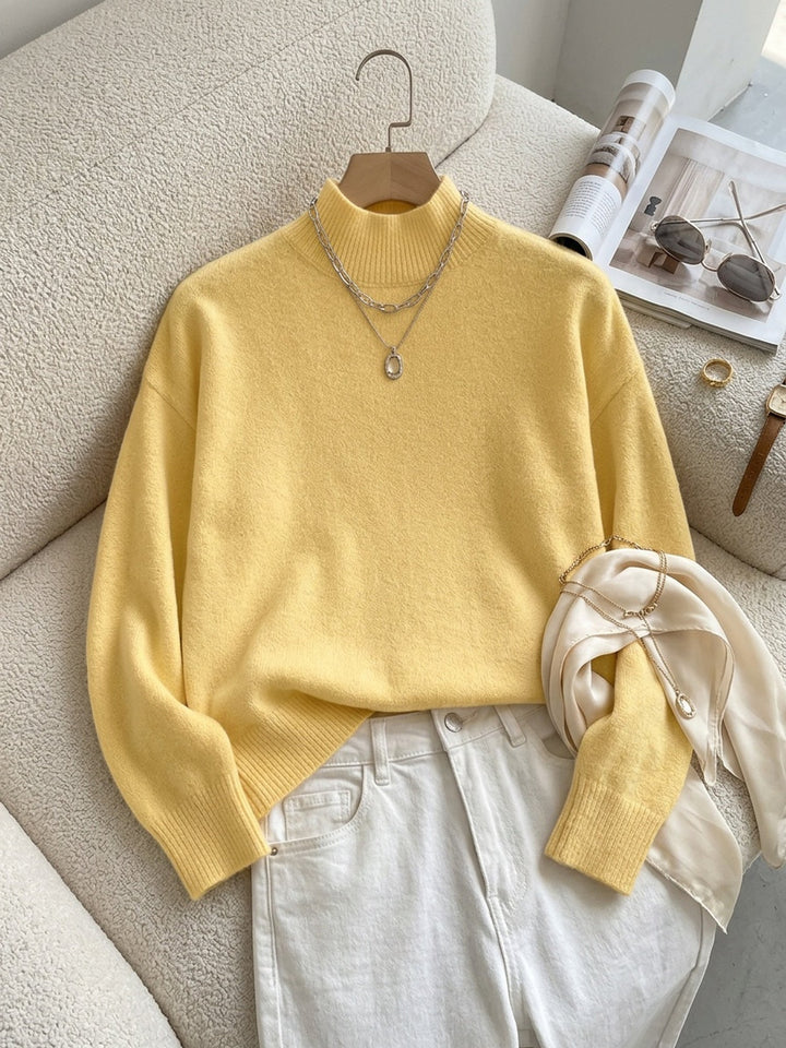 Sandra Andrea | Sweater cuello mock