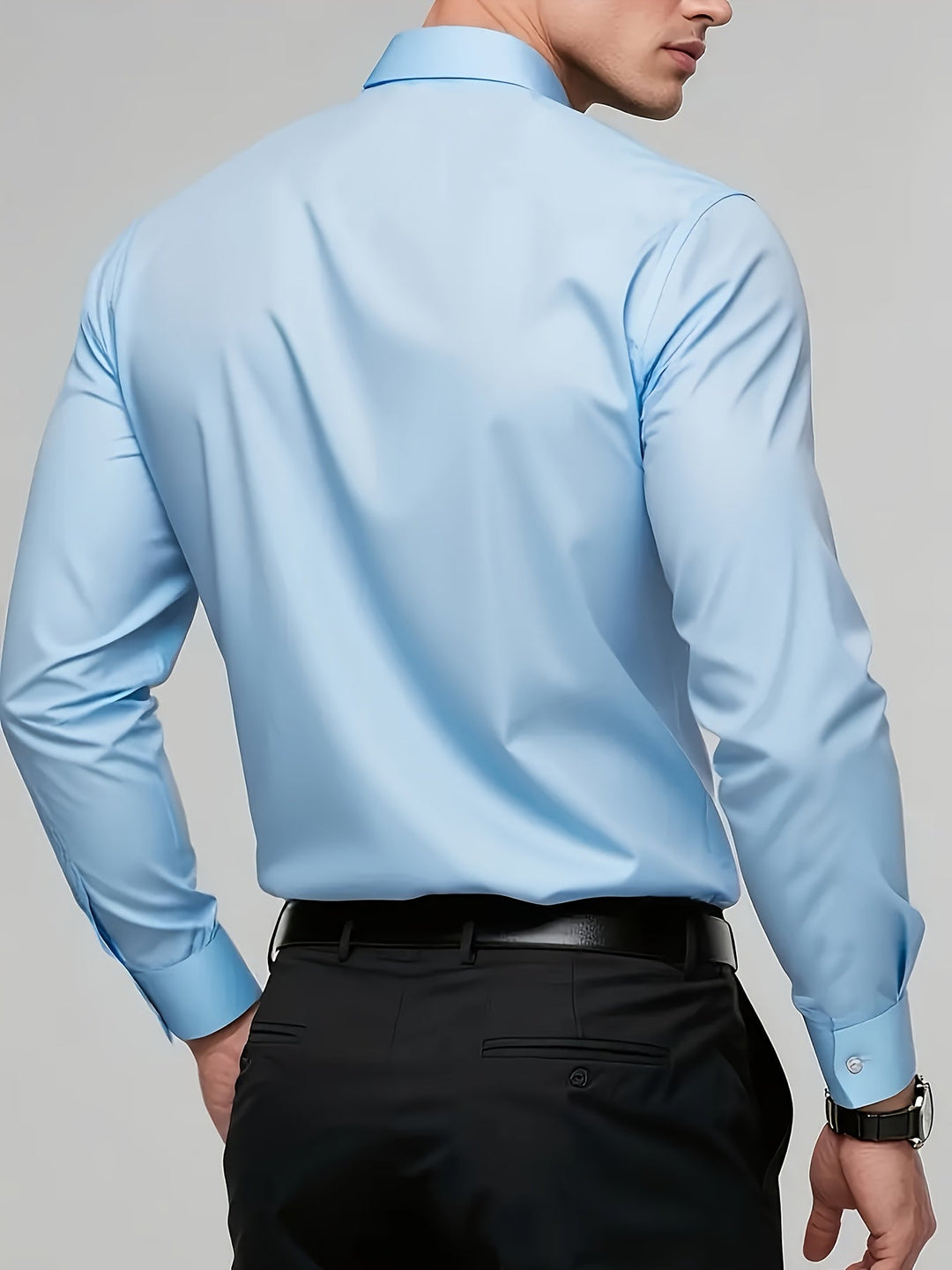 Osvaldo | Camisa manga larga de corte entallado