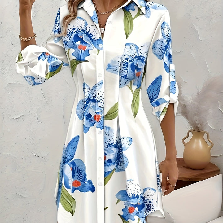 Mavis | Vestido camisero floral