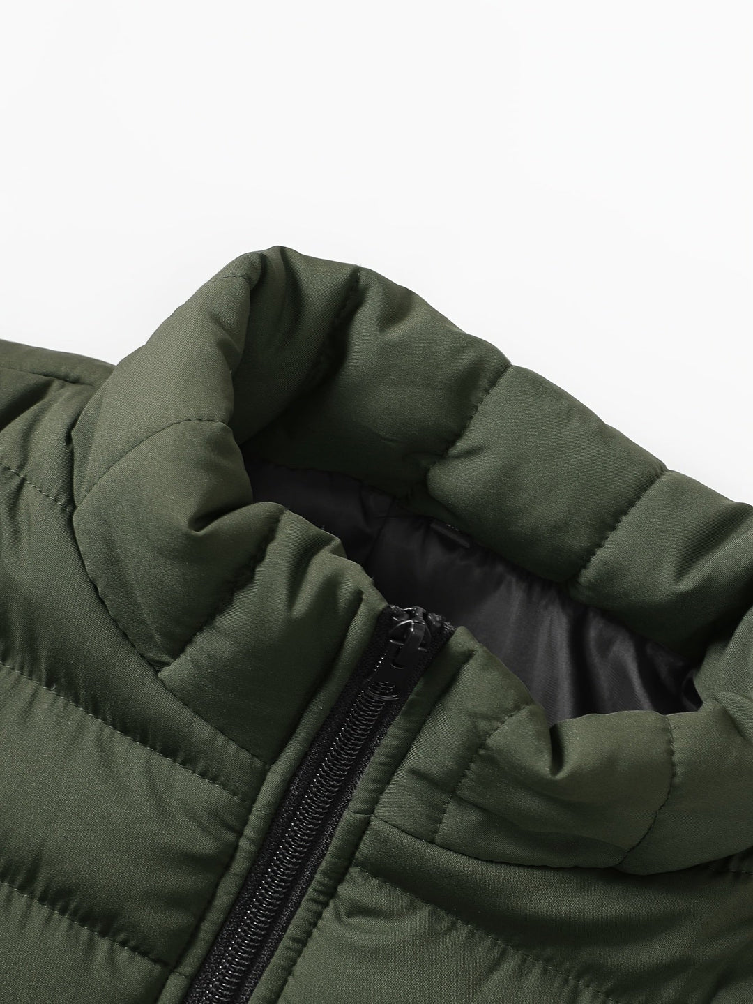 Saúl | Chaleco acolchado con cuello alto