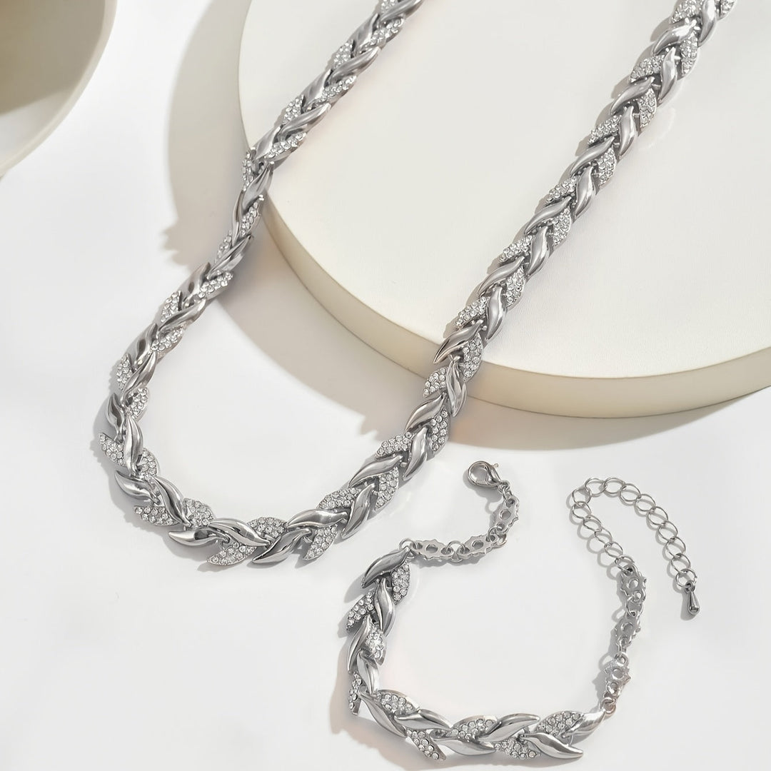 Allison | Set elegante de collar y pulsera
