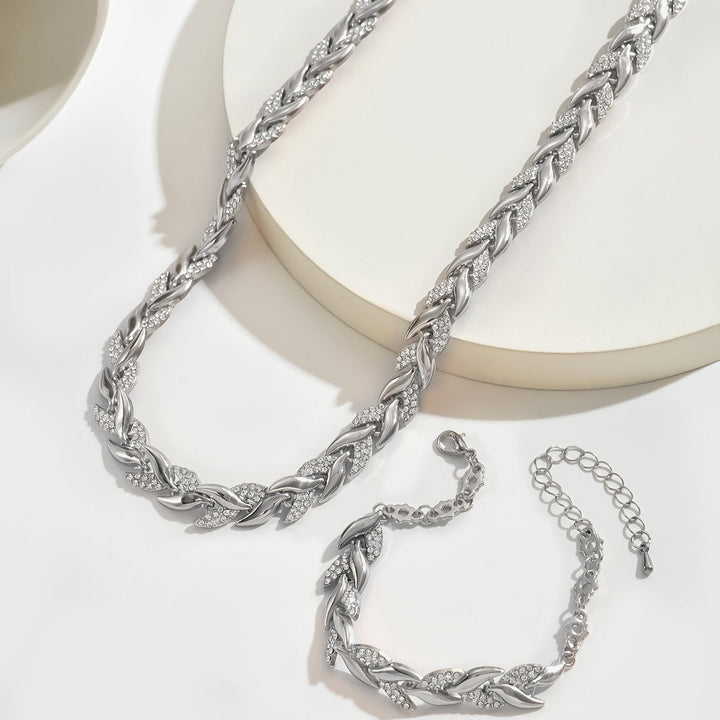 Allison | Set elegante de collar y pulsera