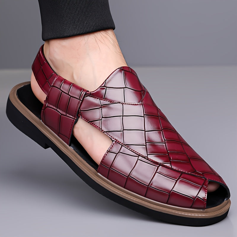 Gastón | Sandalias de diseño tejido para hombre