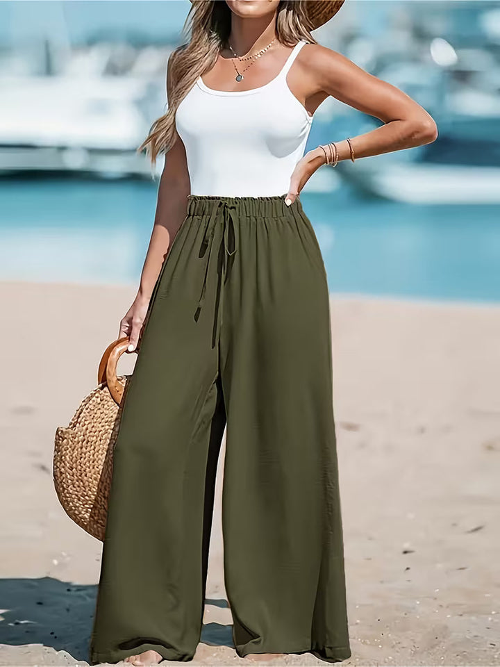 Mirta | Pantalón ancho de tiro alto