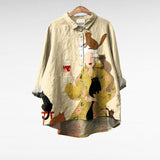 Pascal | Blusa estampado de gatos