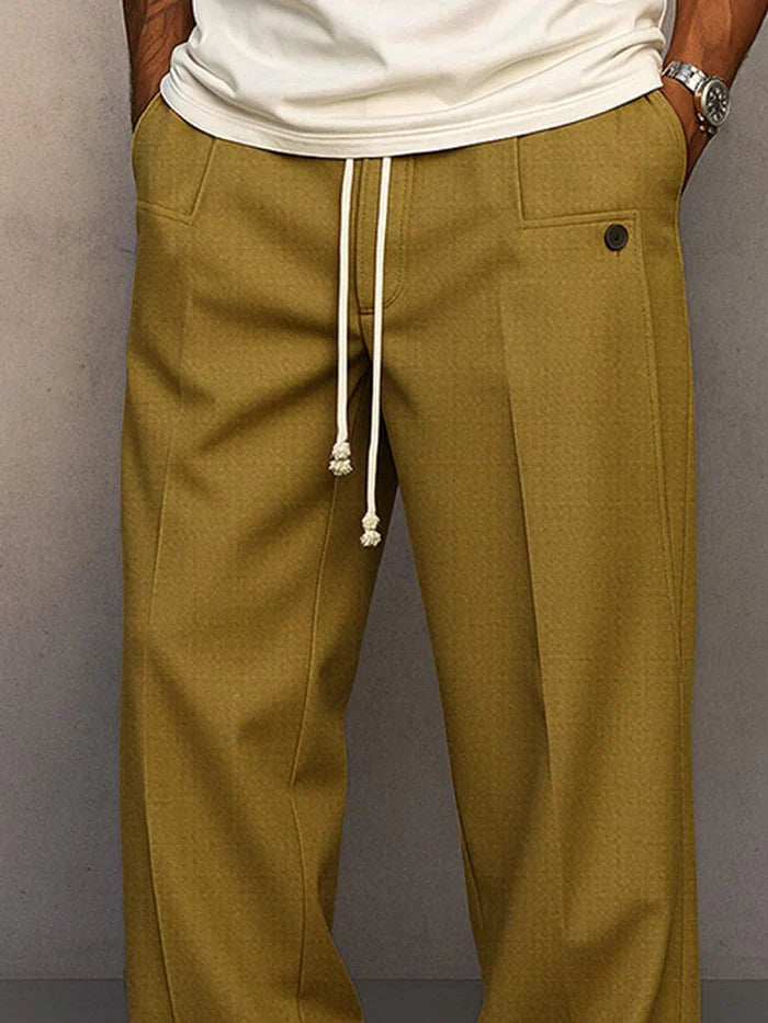 Gael | Pantalón casual de pierna ancha