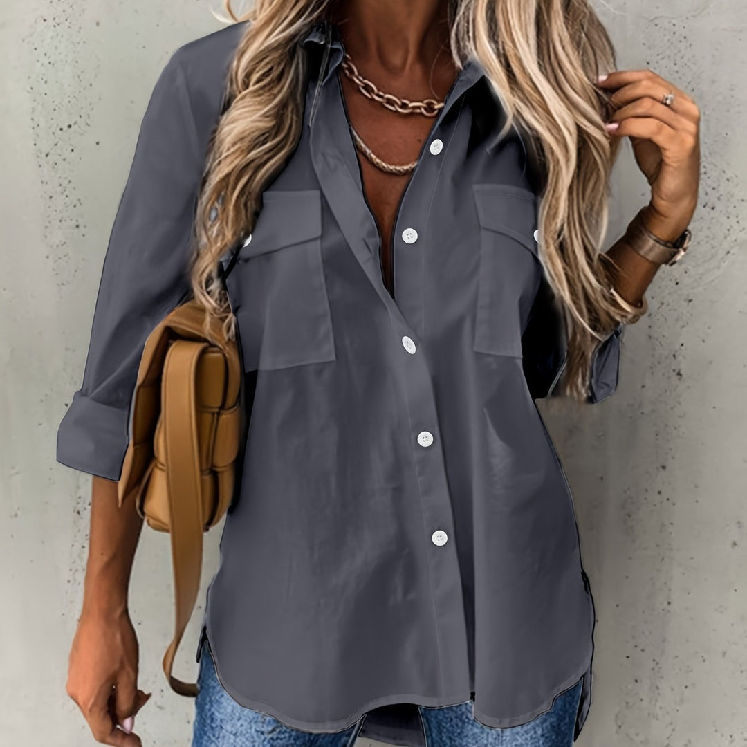Nayareth | Camisa holgada con botones