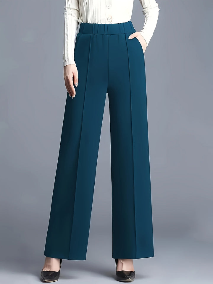 Maximiliana | Pantalón de tiro alto pierna ancha