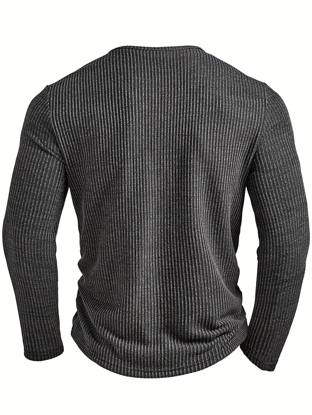 Fabián | Polera henley acanalada