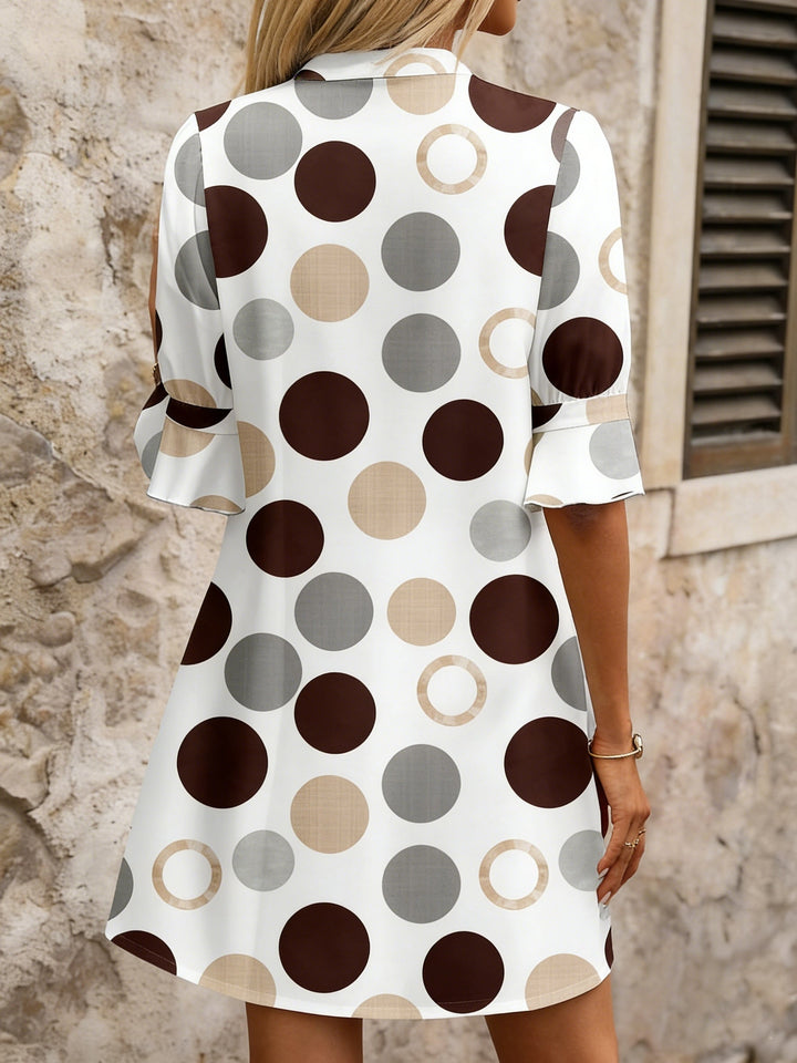 Julieta | Vestido corto de lunares