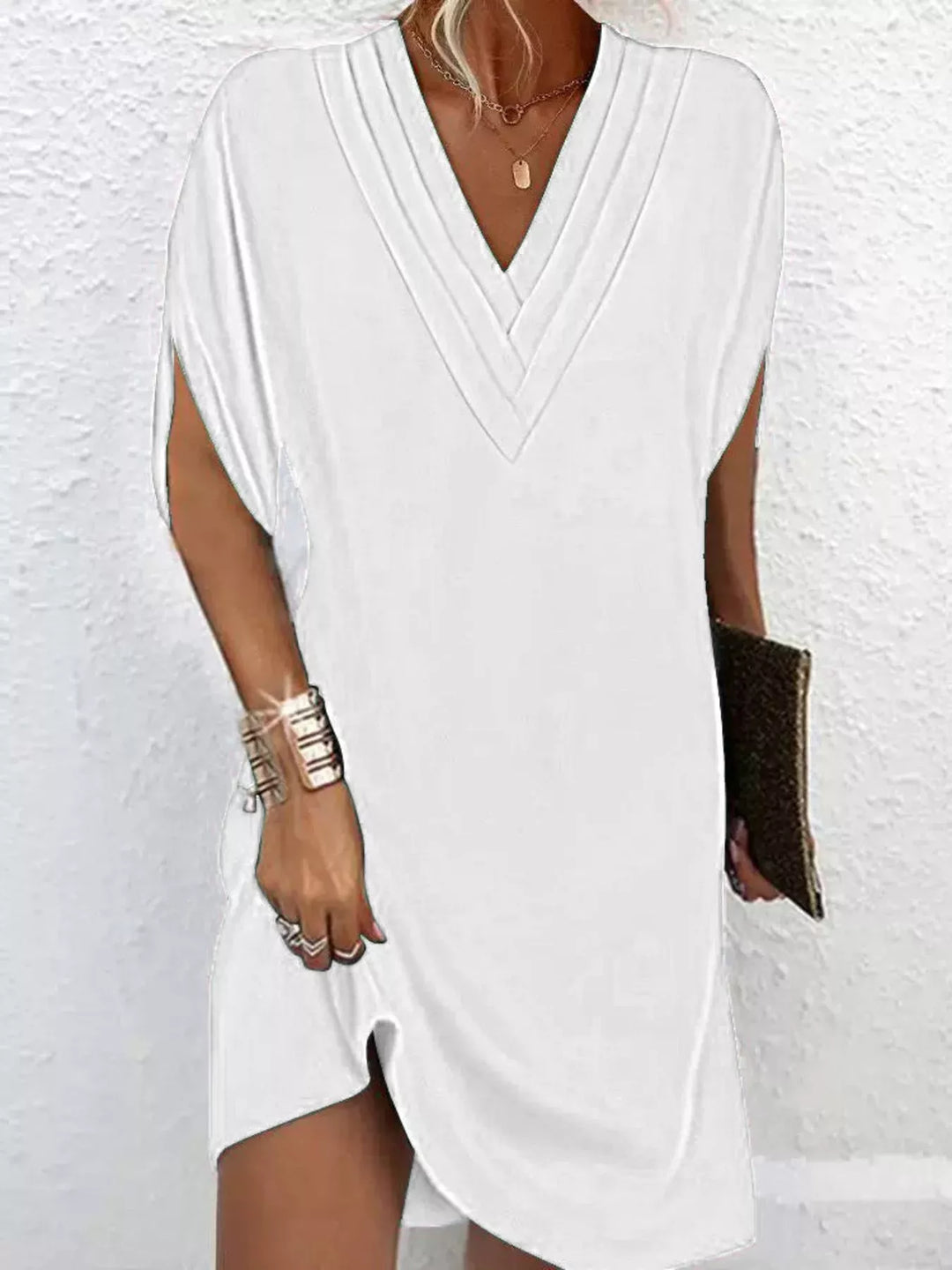 Cynthia | Vestido corto escote en V