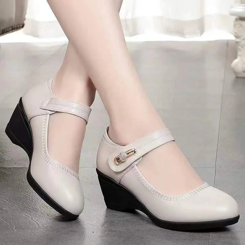 Cataleya | Zapatos de taco medio con correa