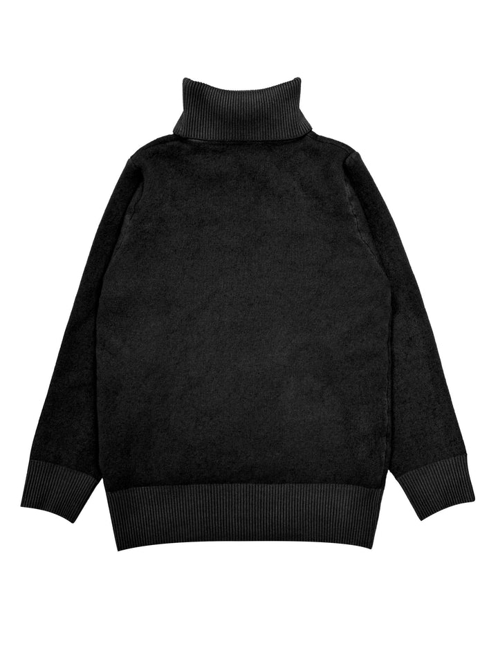 Linda | Sweater cuello alto con forro afelpado