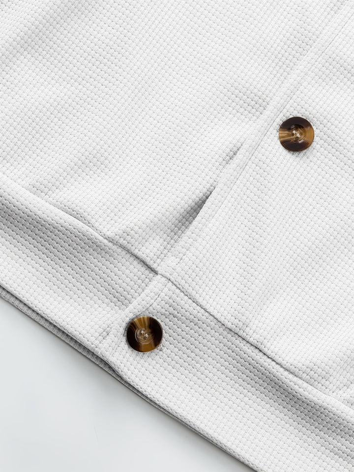 Luis | Chaqueta con botones y textura