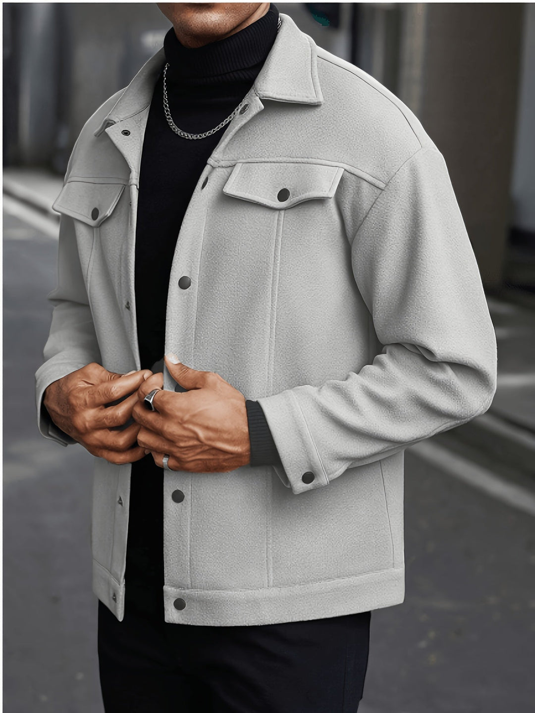 Gerardo | Chaqueta urbana de botones