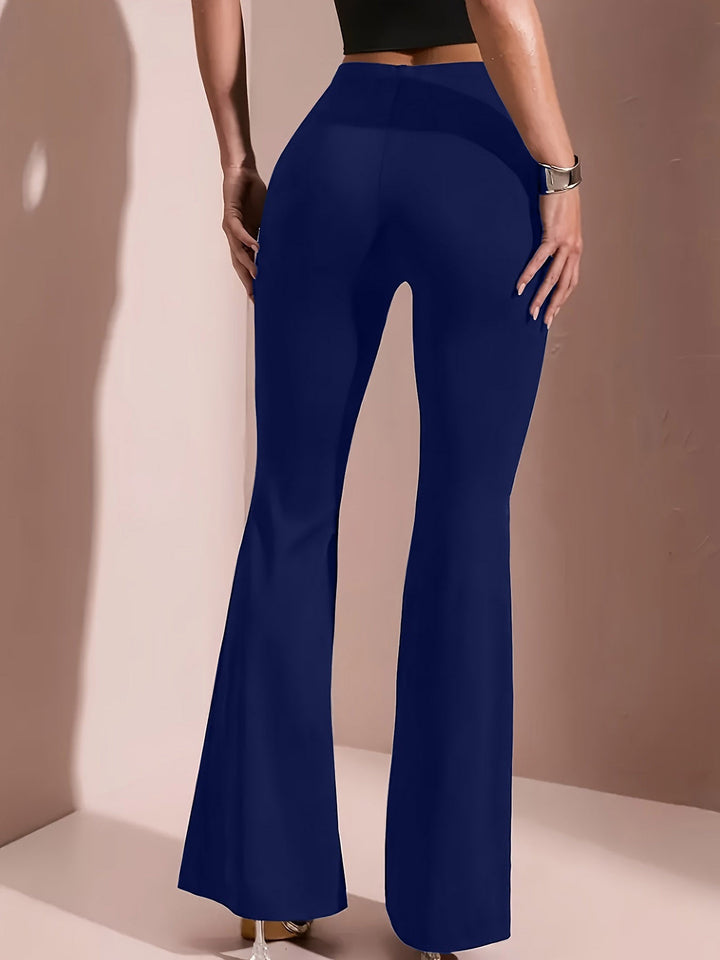 Ingrid Andrea | Pantalones acampanados de tiro alto