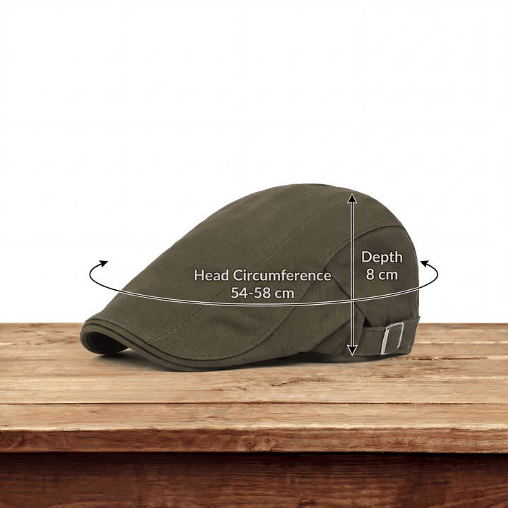 Calixto | Gorra boina clásica de algodón