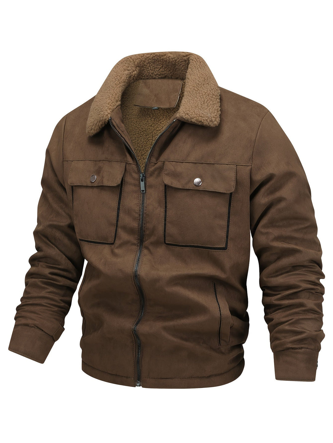 Timoteo | Chaqueta de hombre forrada en peluche