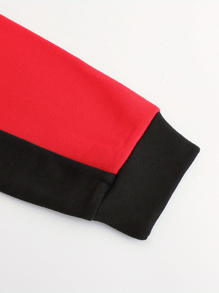 Alejandro | Chaqueta con capucha bicolor