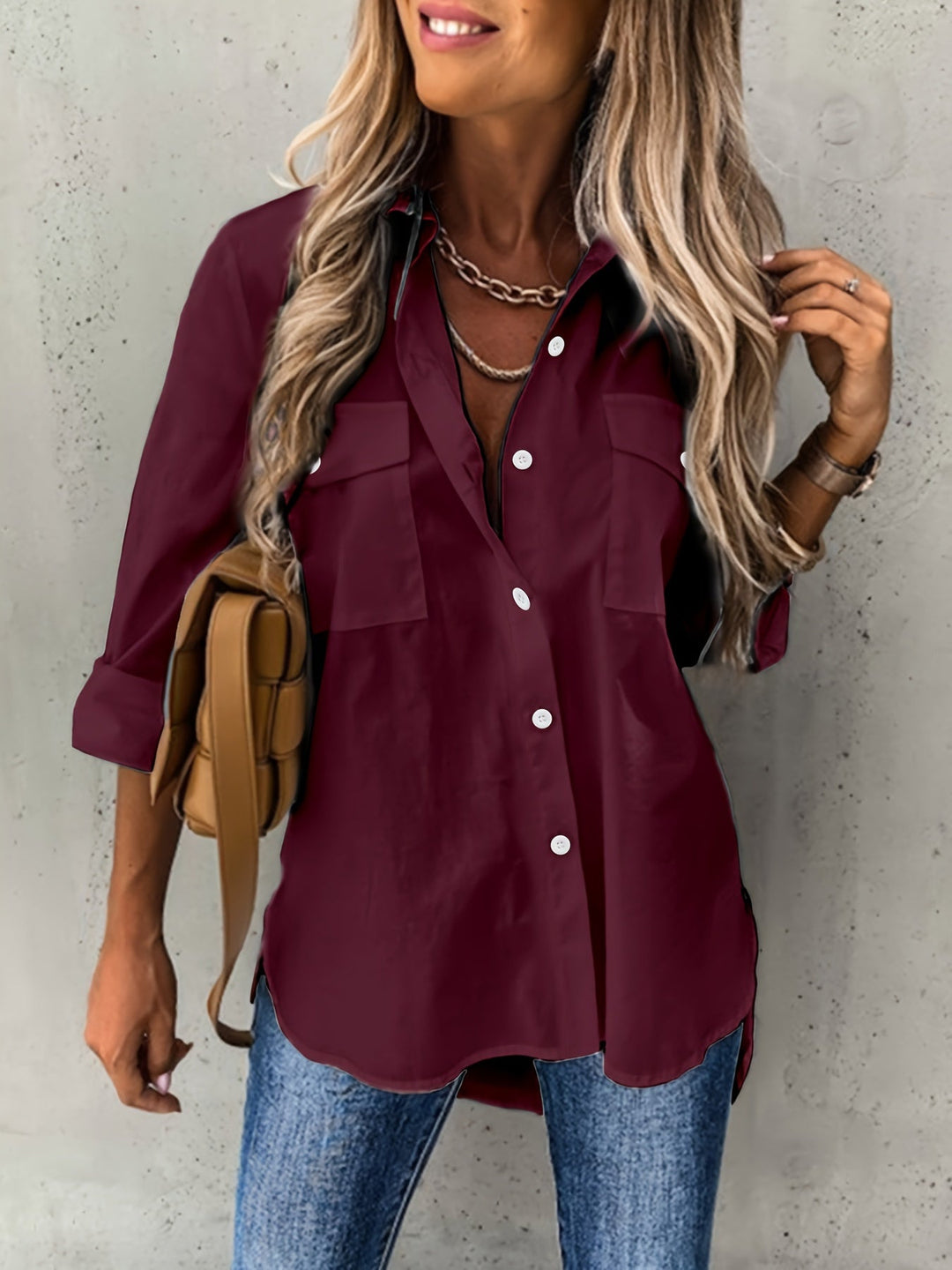 Nayareth | Camisa holgada con botones