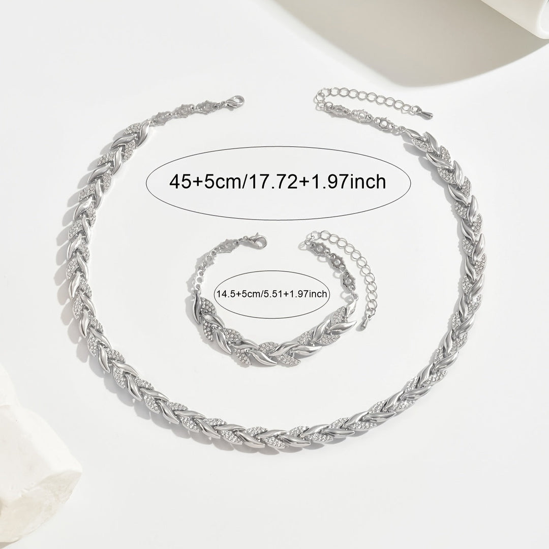 Allison | Set elegante de collar y pulsera