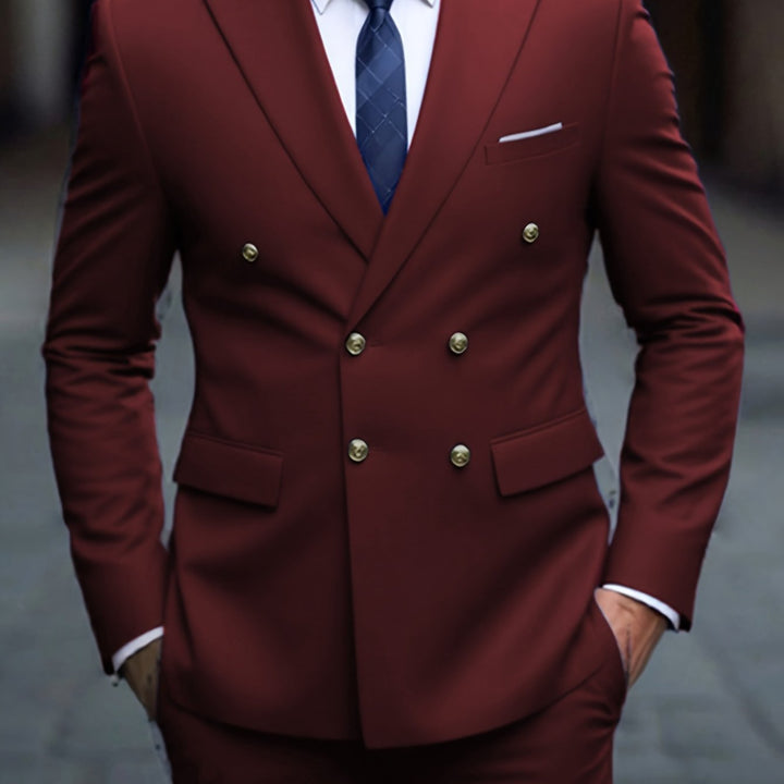 Octavio | Traje cruzado de dos piezas