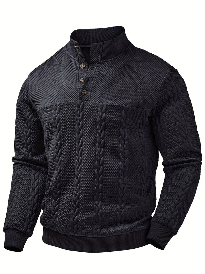 Cirilo | Sweater texturado cuello alto