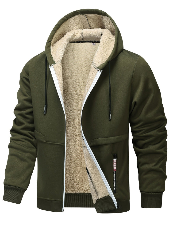 Helmut | Chaqueta con capucha y cierre para hombre