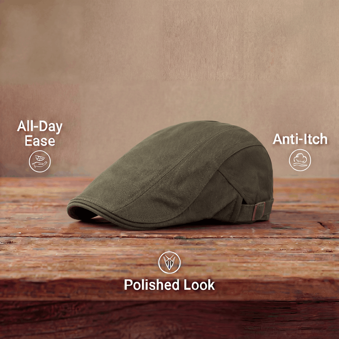 Calixto | Gorra boina clásica de algodón