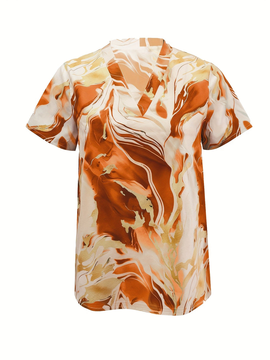 María Sol | Blusa con estampado de ondas