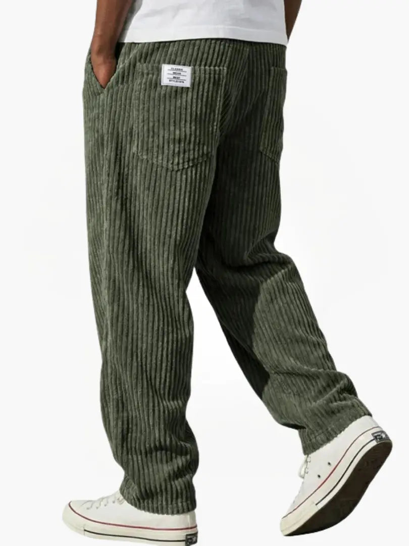 Mauricio | Pantalón de cotelé de corte relajado