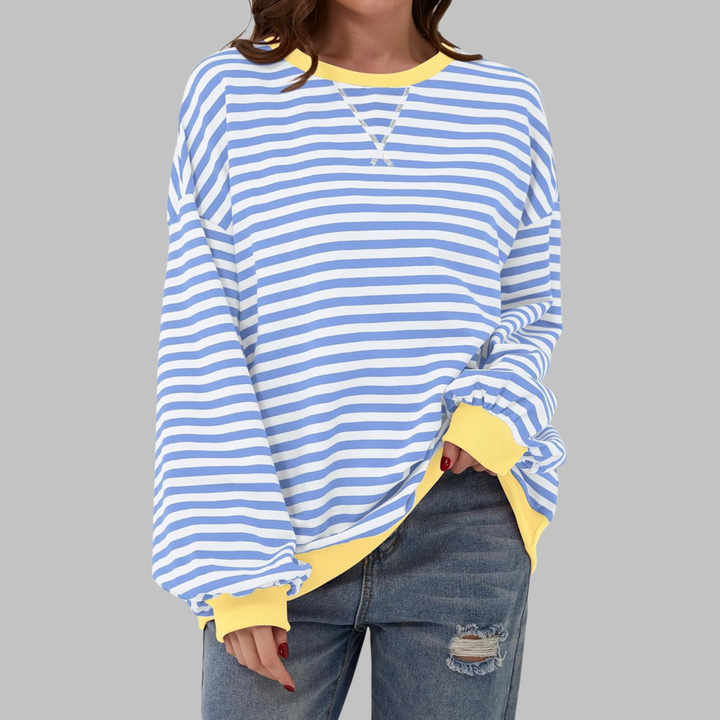 Yasmín | Sweater a rayas de manga larga