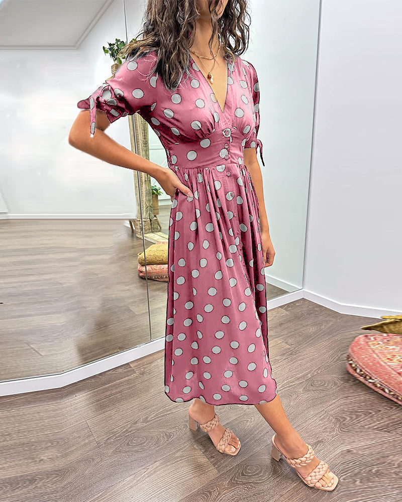 Anna | Vestido de Lunares Femenino y Chic