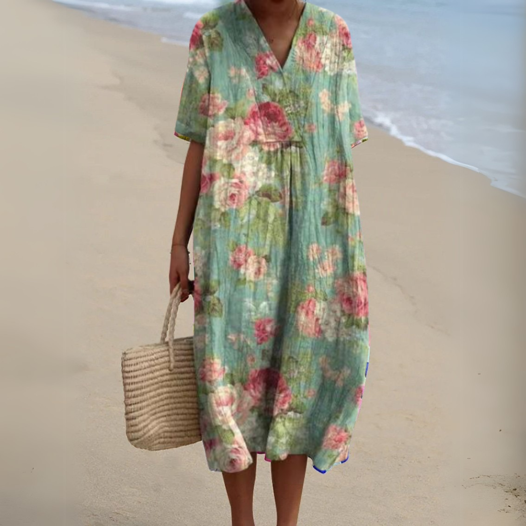 Natalia | Vestido Floral Elegante