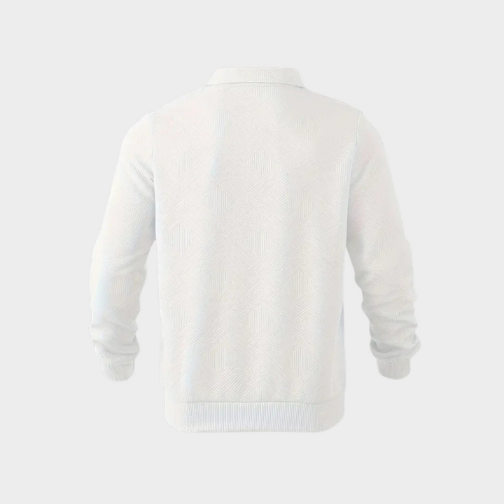 Florencio | Sweater texturado con medio cierre
