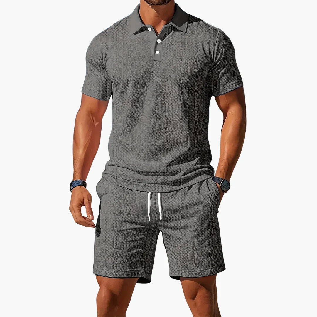 Lucas | Conjunto Elegante de Polo y Short