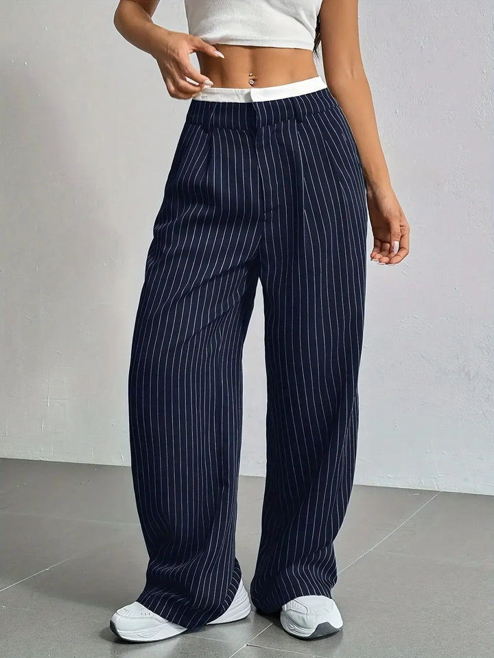 Katiuska | Pantalón ancho a rayas