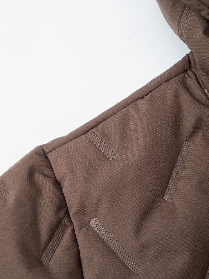 Ian | Parka con capucha forrada en peluche