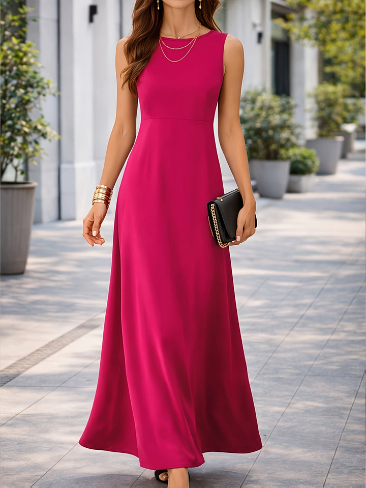 Silvia | Vestido largo sin mangas