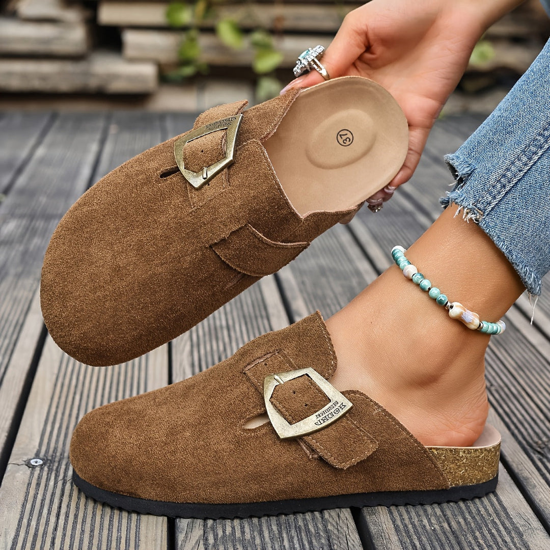 Priscilla | Mules con hebilla