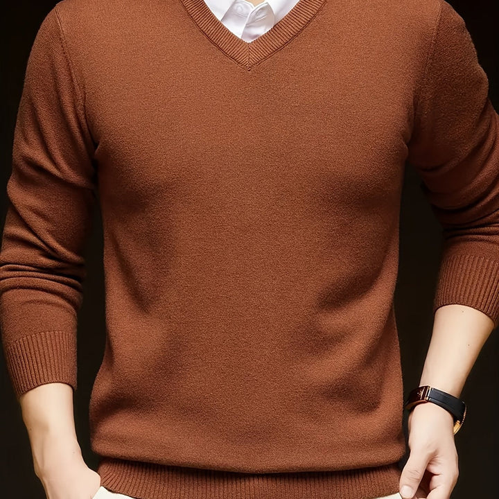 Germán | Sweater cuello V para hombre