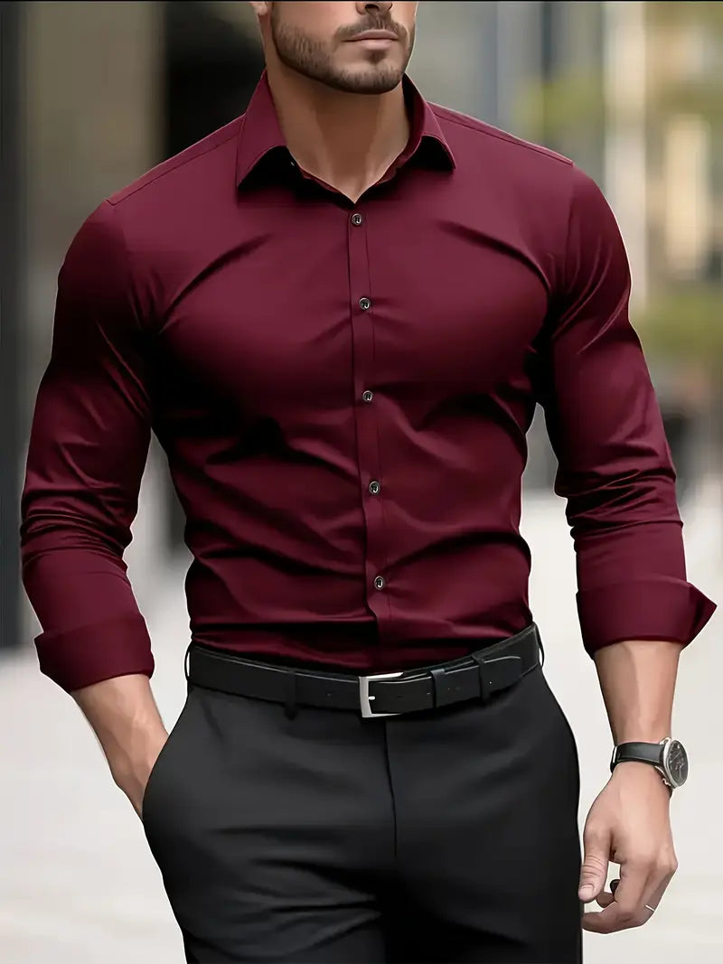 Sergio | Camisa Transpirable de Manga Larga