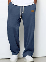 Pablo | Pantalón holgado con textura waffle