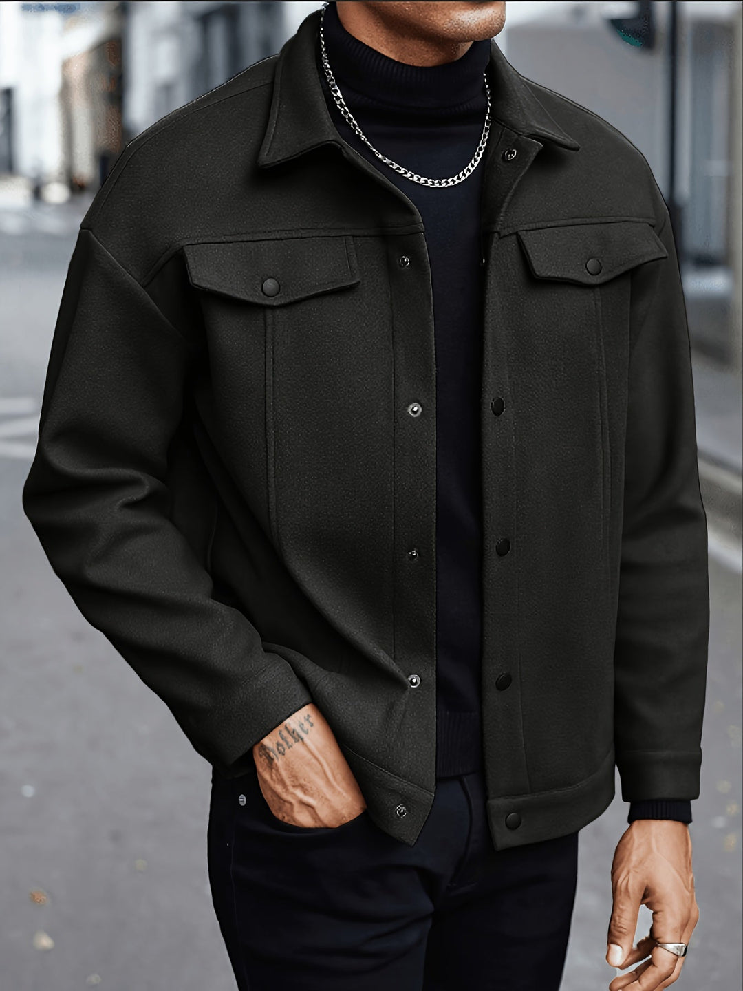Gerardo | Chaqueta urbana de botones