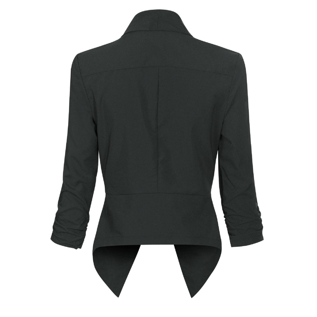 Mariana | Blazer de solapa cruzada sin botones