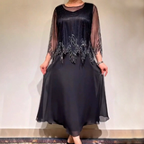 Albertina | Vestido midi elegante